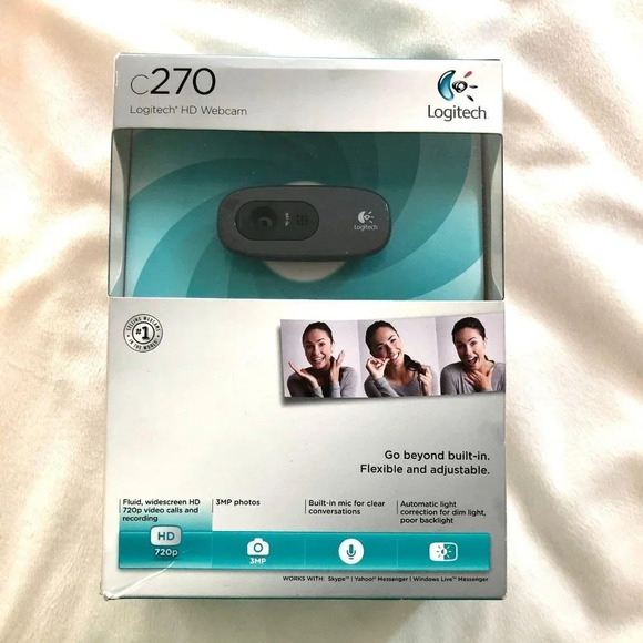 Logitech | c270 HD Webcam 720p - Picture 1 of 6